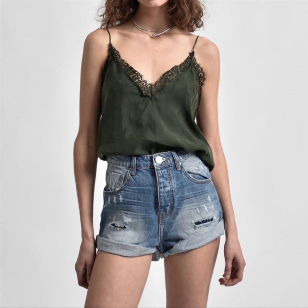 One Teaspoon High Waisted Bandit Shorts